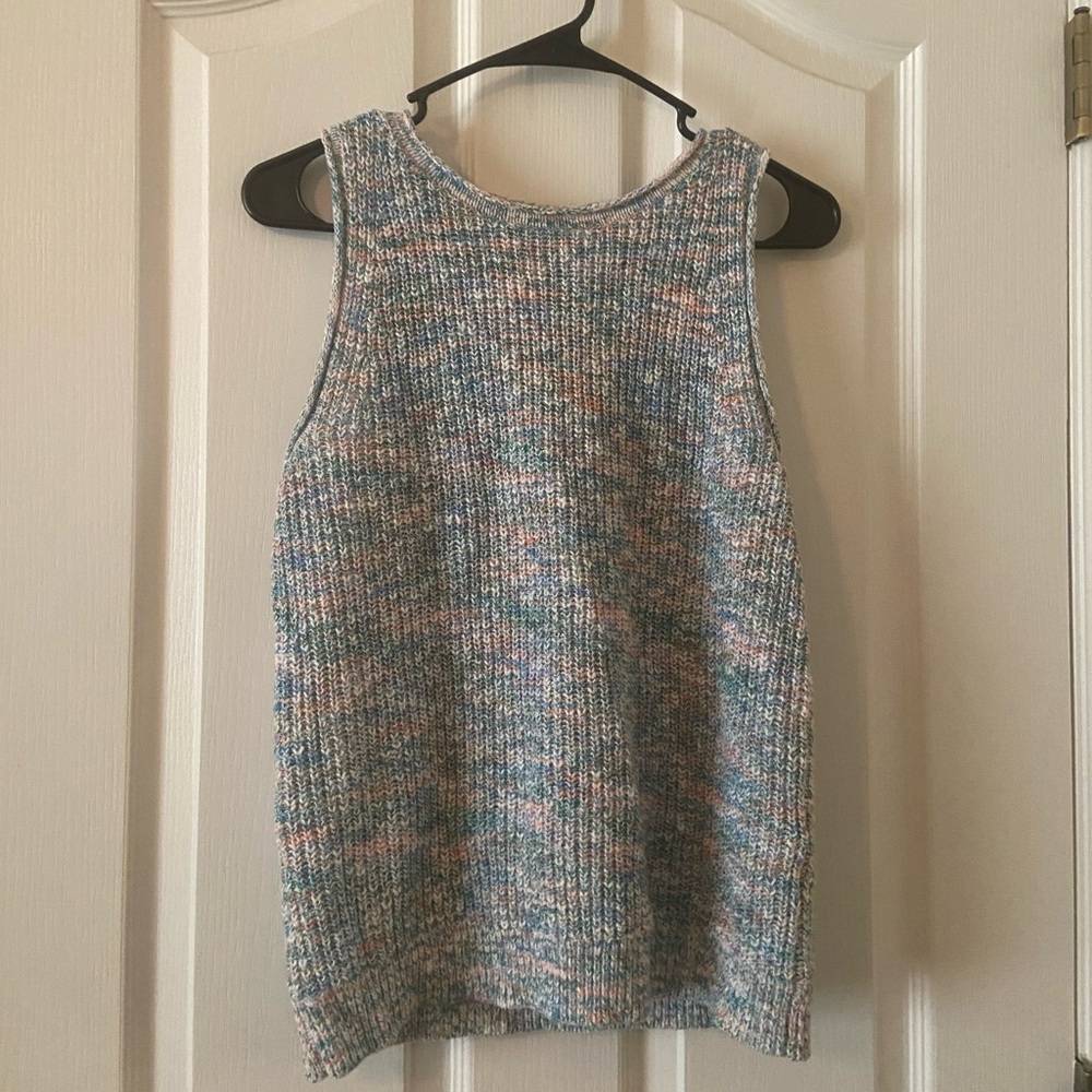 Multicolored Knitted LOFT Tanktop